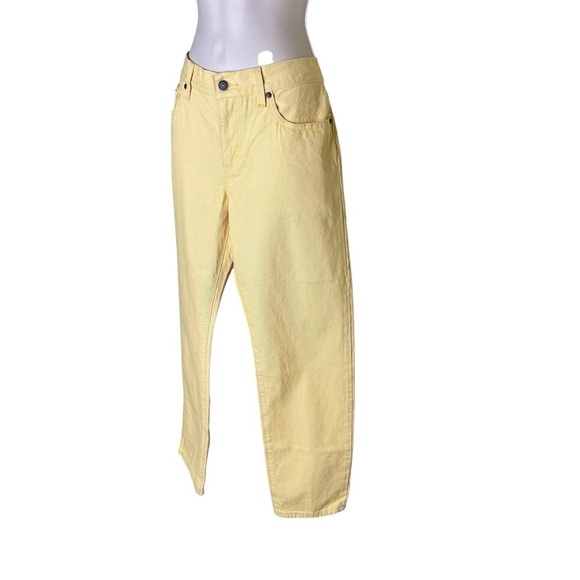 Levi's Women's Yellow Straight Leg Jeans Nwt Size 29x30 - Picture 13 of 16